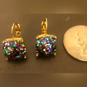 Multicolor sparkle earrings